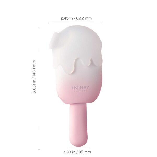 Bite me - Double Stimulateur clitoridien en forme de glace – Image 7