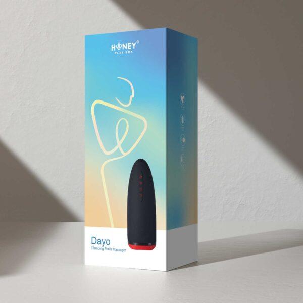 Dayo - Masturbateur automatique, vibrant et chauffant - Noir – Image 3