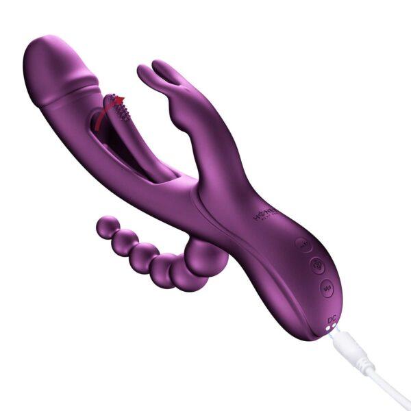 Trilux Rabbit 4 en 1 controlé par application - Violet – Image 6
