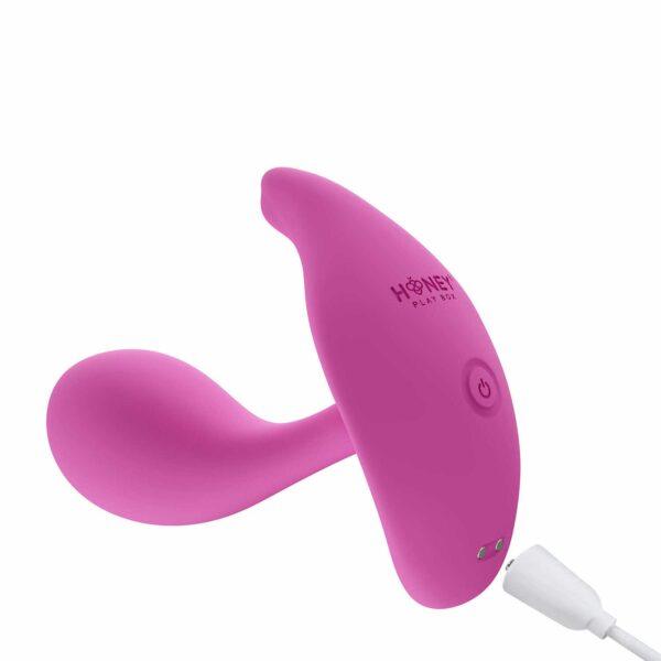 Oly 2 Vibromasseur à pression et application controlable avec le voix Rose – Image 4