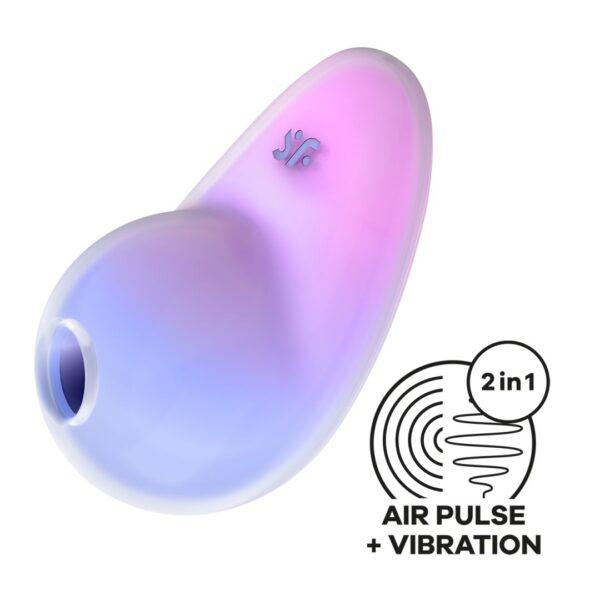 Pixie Dust vibromasseur à ondes de pression - Violet et rose