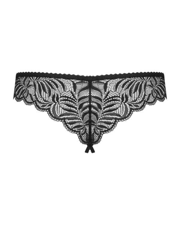 Contica Tanga ouvert - Noir – Image 6