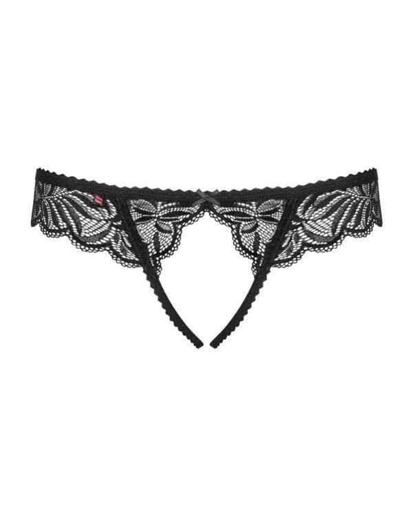 Contica Tanga ouvert - Noir – Image 7