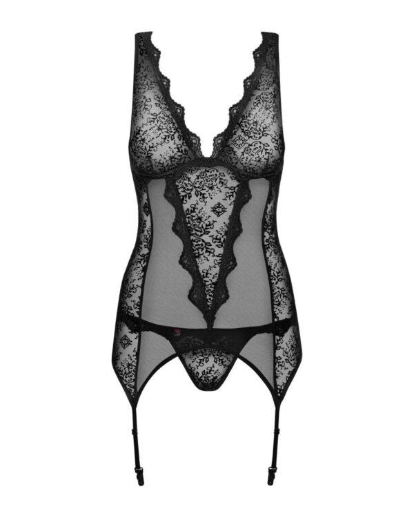 Emperita Guêpière - Noir – Image 7
