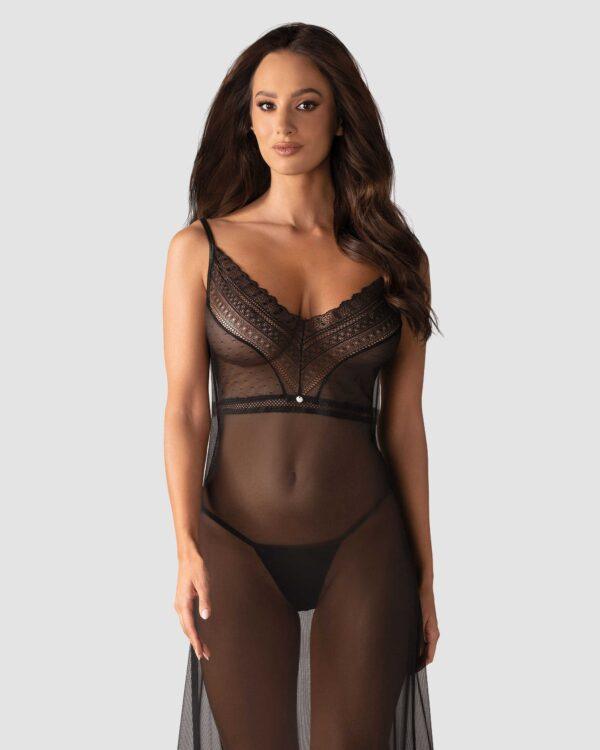 Estiqua nuisette longue noir – Image 4