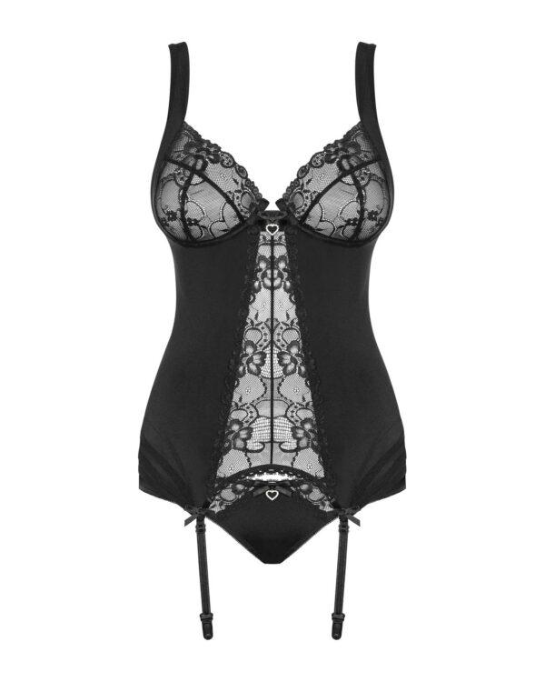 Heartina Guêpière - Noir – Image 6