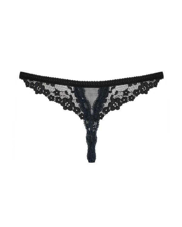 Letica String ouvert - Noir – Image 7