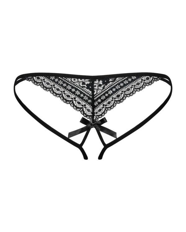 Picantina String ouvert - Noir – Image 6