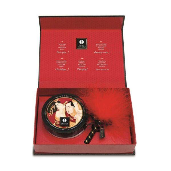 Poudre de massage délectable - Fraise et champagne – Image 10