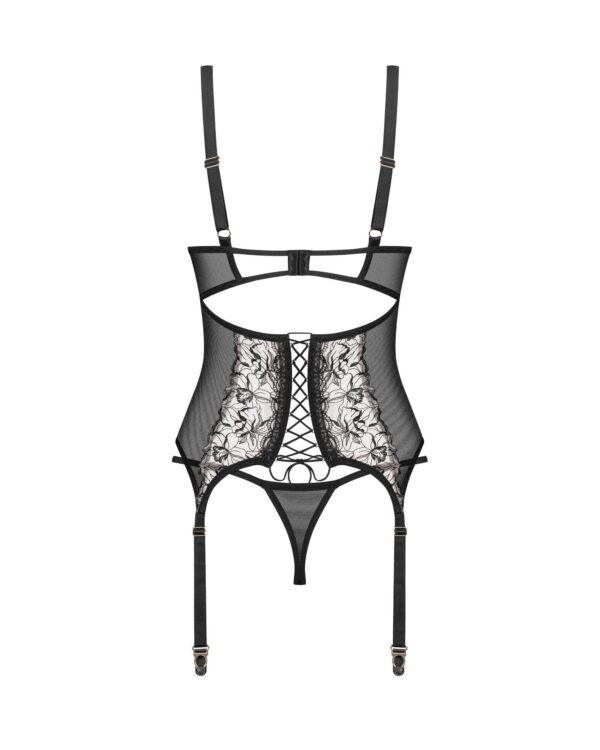 Vila blanes corset et string - Noirs – Image 3