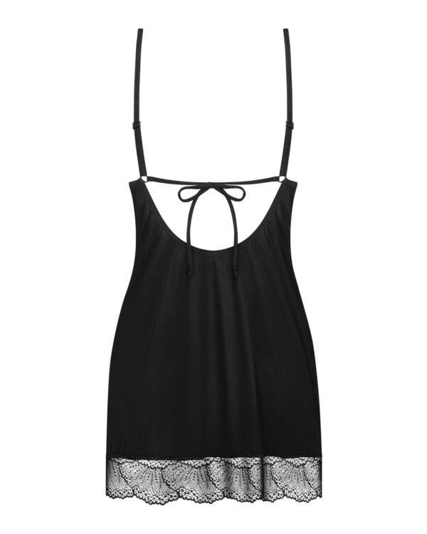 Lobellis nuisette et string - Noirs – Image 7