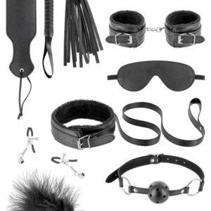 Coffret Bondage SM 10 pièces Fetish Tentation