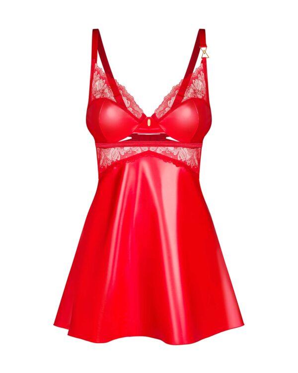 Aliosa nuisette et string - Rouges – Image 7