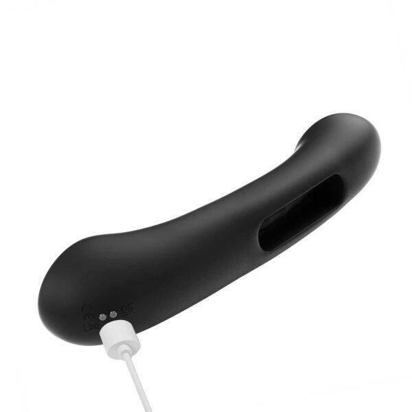 Tempo vibromasseur G-spot avec capteurs de pression et application Noir – Image 7