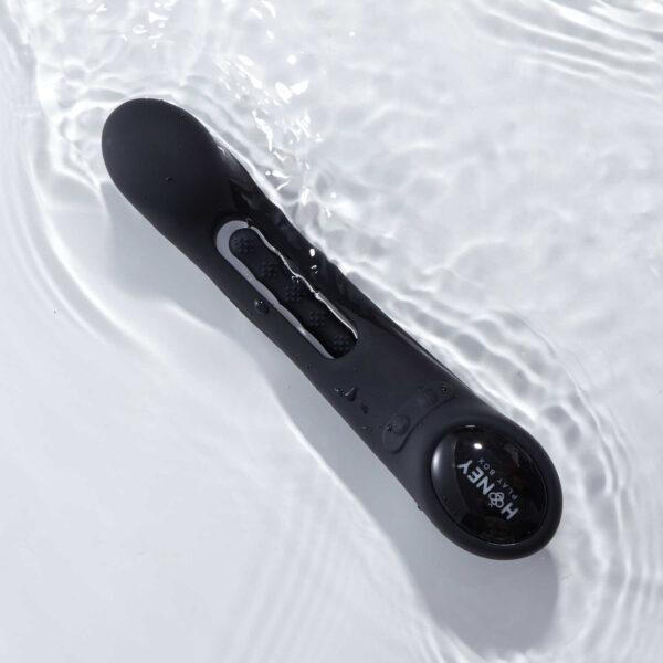 Tempo vibromasseur G-spot avec capteurs de pression et application Noir – Image 9