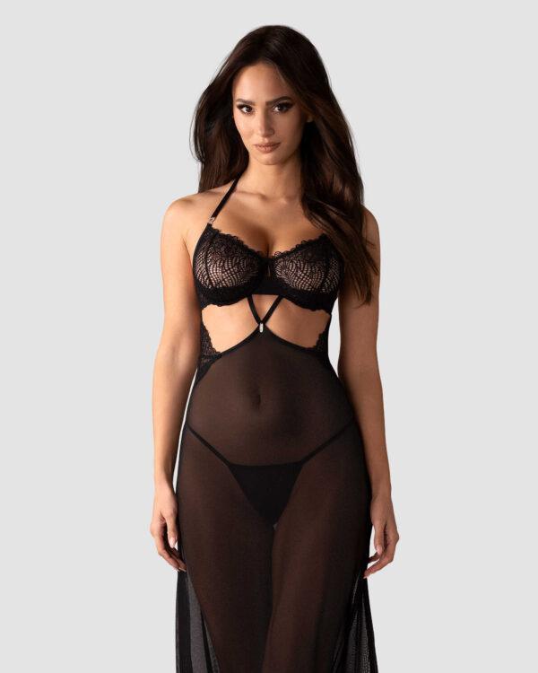 Iliosa nuisette et string - Noirs – Image 4