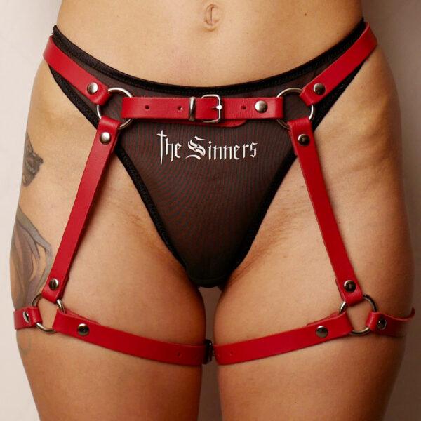 Harnais de Fesses Rouge – Image 3