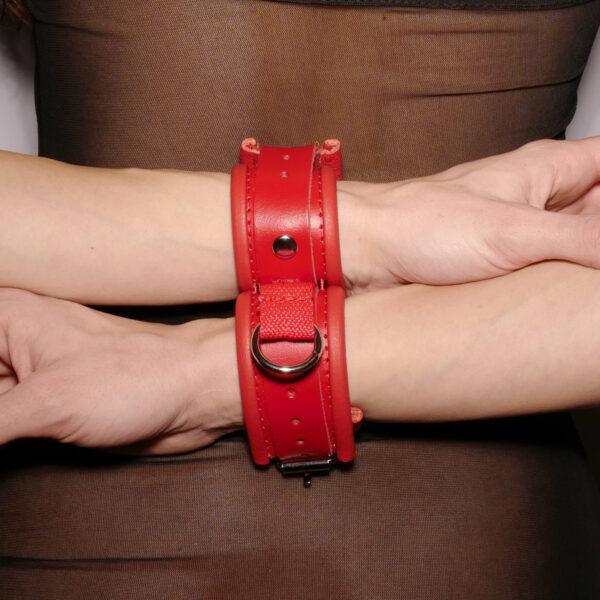 Menottes doubles Rouge – Image 4