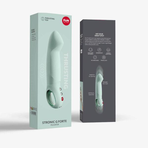 Stronic G Forte pulsateur point G - Vert Sage – Image 13