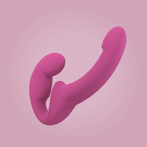 Share Lite - Gode à double extrémité - Rose – Image 4