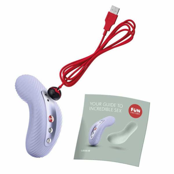 Laya III - Vibromasseur clitoridien - Soft violet – Image 6