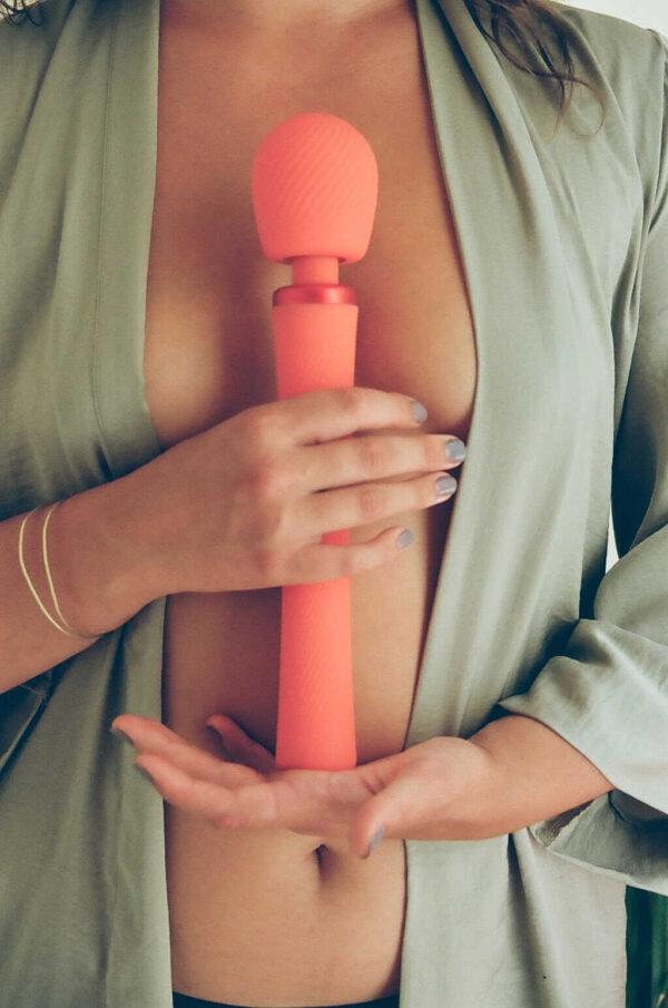 Vim - Vibromasseur Wand - Sunrise Orange – Image 12