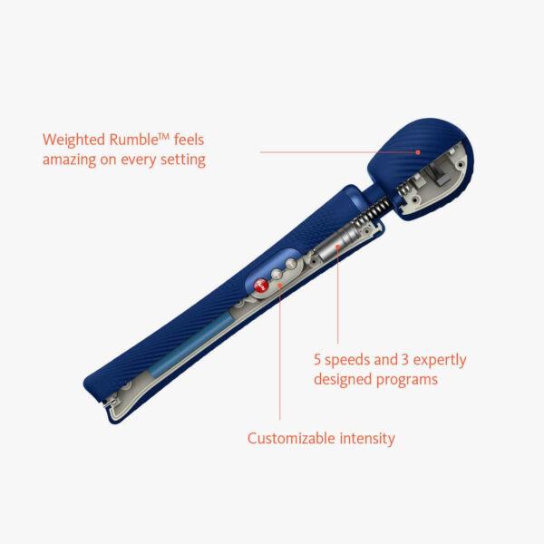 Vim - Vibromasseur Wand - Midnight blue – Image 8