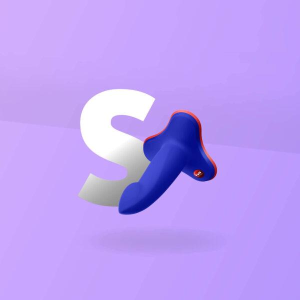 Limba Flex S - Dildo pliable - Bleu électrique – Image 3