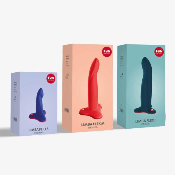 Limba Flex M - Dildo pliable - Flashy corail – Image 7