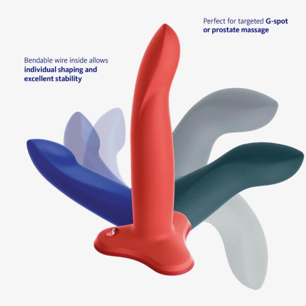Limba Flex M - Dildo pliable - Flashy corail – Image 10