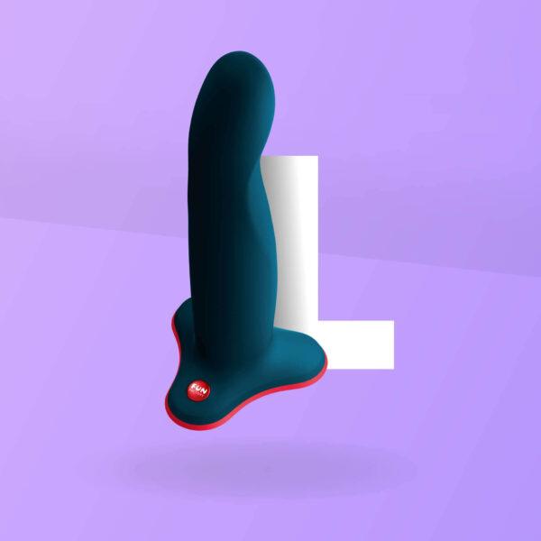 Limba Flex L - Dildo pliable - Bleu velours – Image 6