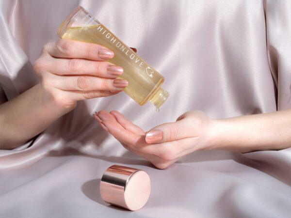 Huile de massage luxueuse Fraises et champagne - 120 ml – Image 6