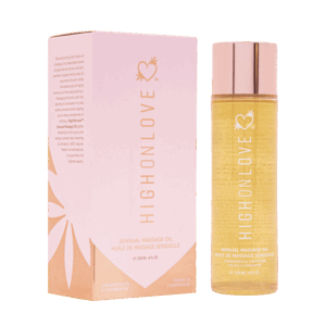 Huile de massage luxueuse Fraises et champagne - 120 ml