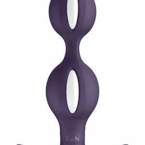 B Balls duo - Plug - Violet et blanc