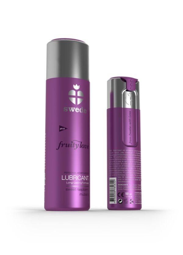 Lubrifiant Framboise Rhubarbe - 100 ml – Image 3