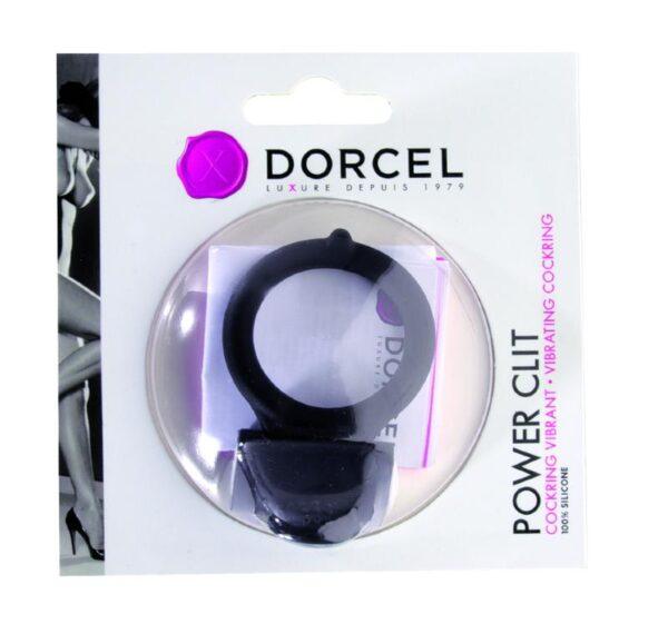 Cockring Vibrant Dorcel Power Clit - Noir – Image 3