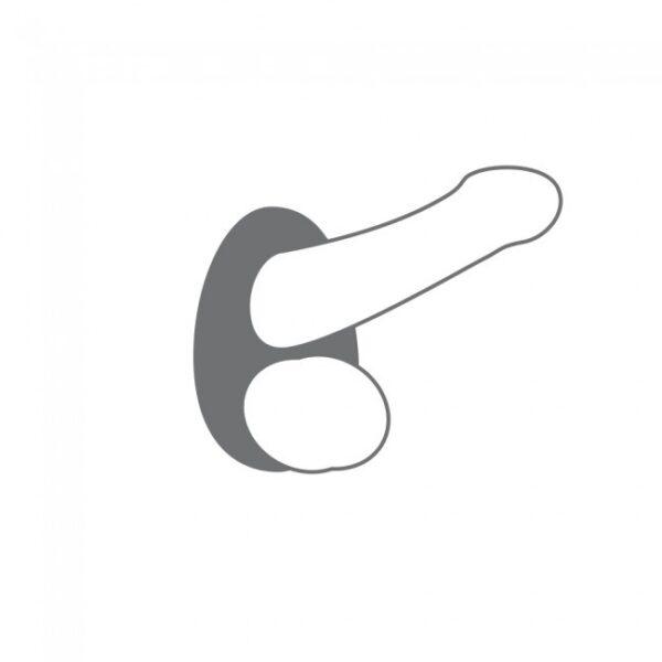 Cockring Liquid-soft ultra doux - Gris – Image 5