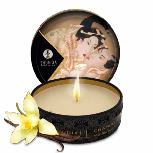 Mini bougie de massage - Désir Vanille