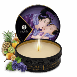 Mini bougie de massage - Libido Fruits exotiques