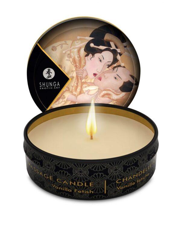 Mini bougie de massage - Désir Vanille – Image 3