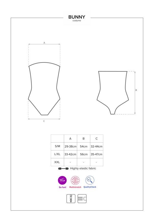 Bunny Costume 4 pcs - Noir – Image 8