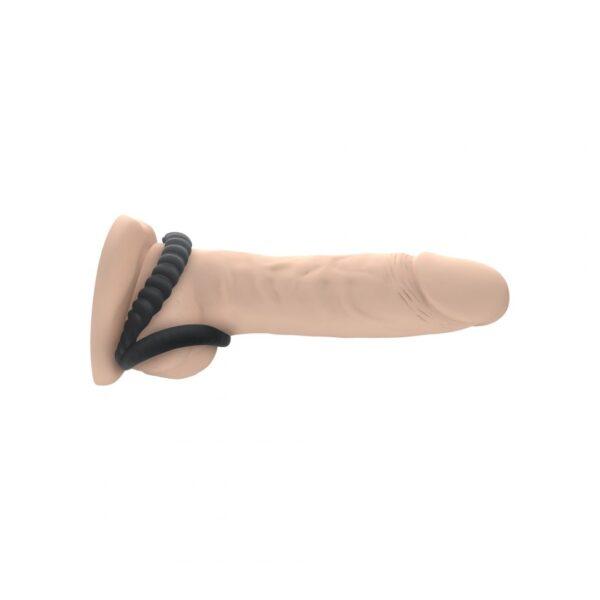 Cockring Dual ring Dorcel - Noir – Image 3