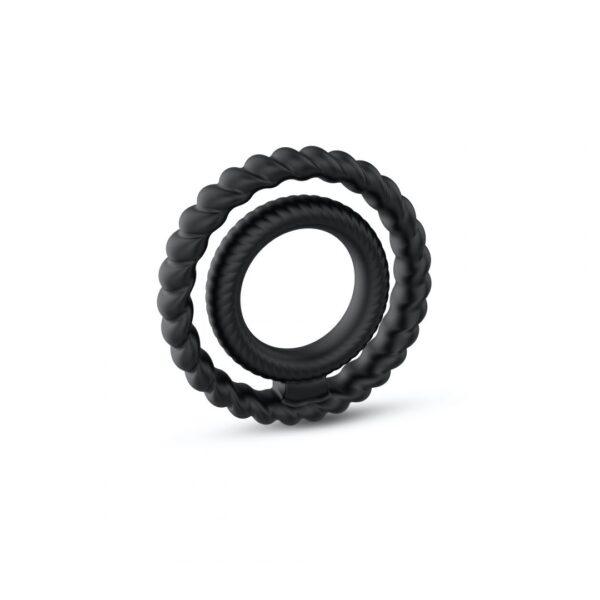 Cockring Dual ring Dorcel - Noir – Image 7