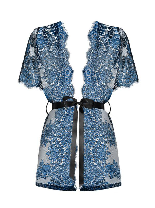 Yassmyne Peignoir - Bleu – Image 8