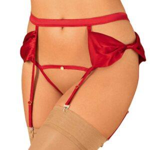 Rubinesa Porte-jarretelles - Rouge