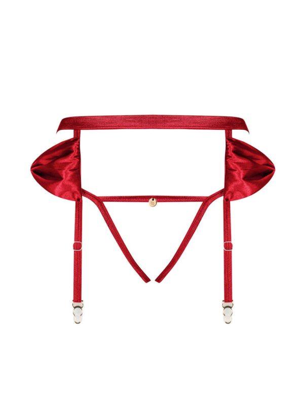 Rubinesa Porte-jarretelles - Rouge – Image 12