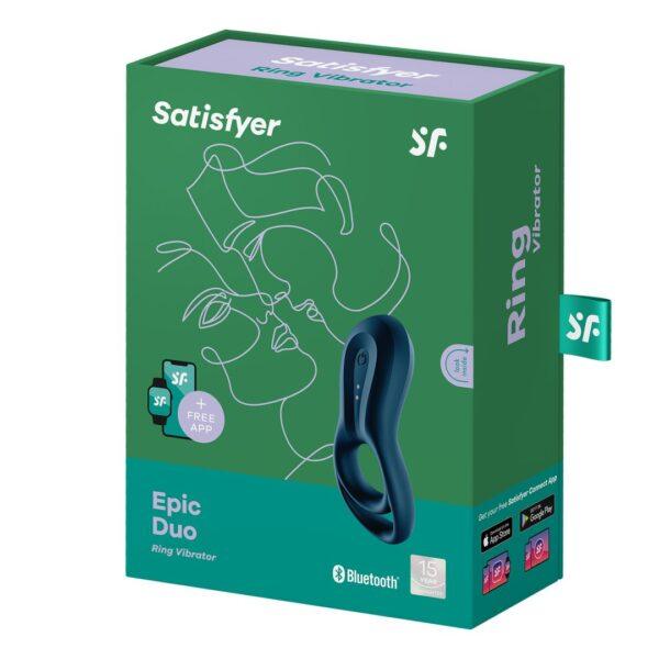 Epic duo - Noir Cockring  Satisfyer – Image 7