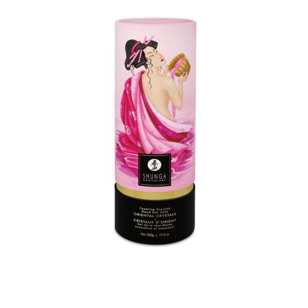 Sel de bain moussant - Cristaux d'orient - Aphrodisia rose – Image 3
