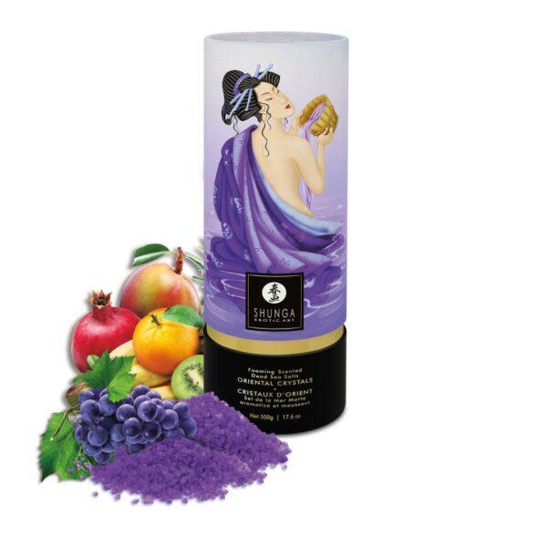 Sel de bain moussant - Cristaux d'orient - Fruits Exotiques – Image 3