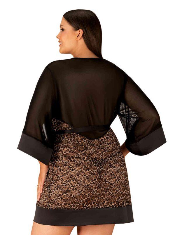 Allunes Peignoir - Noir – Image 4